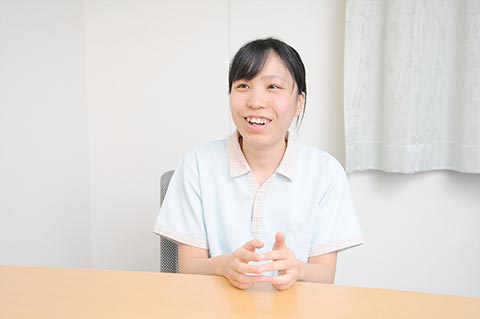 介護福祉士　東峰希美インタビュー02