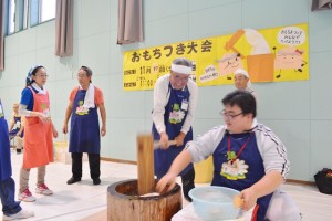 金山もちつき大会2018の2